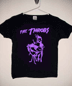 purple on black